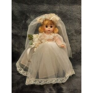 Vintage Madame Alexander 8" Bride Doll #435